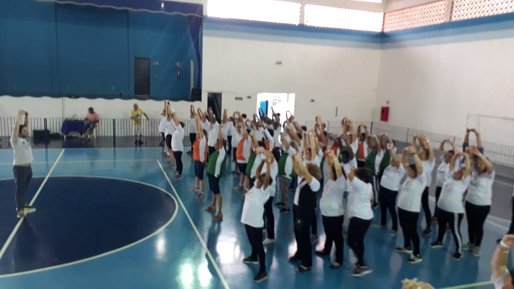 Em primeiro dia, Jogos da Terceira Idade tiveram grande participação no ERNAM